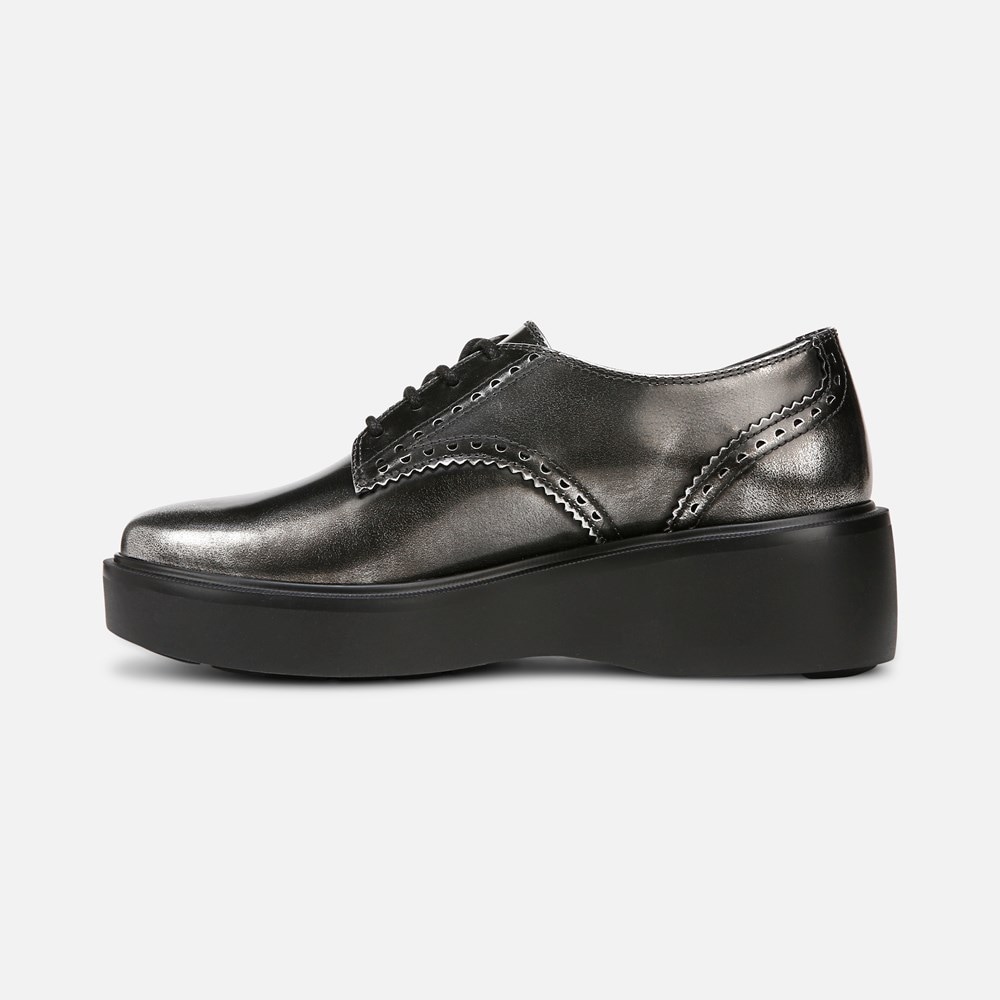 Naturalizer Obtain Lace up Derby - Silver Leather