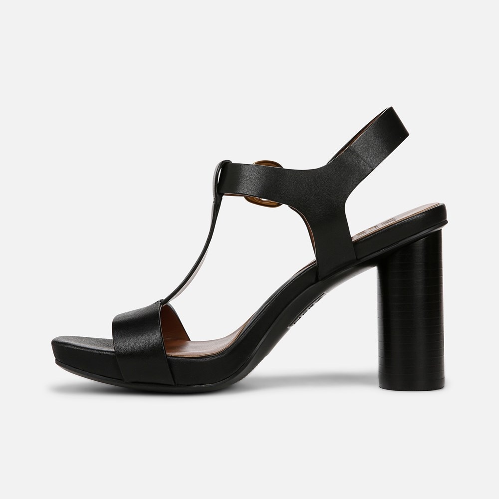 Naturalizer Jordis Dress Sandal - Black Leather