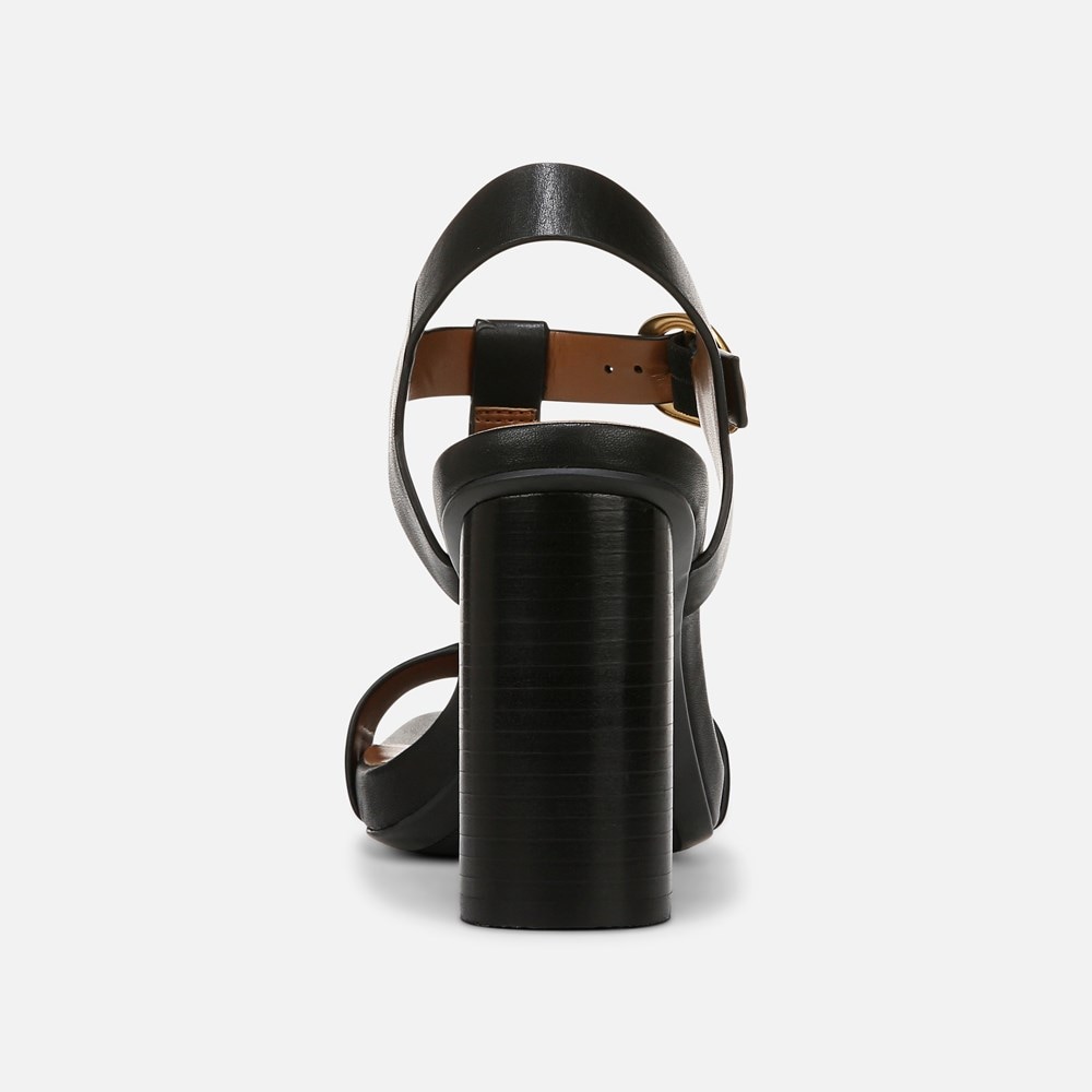 Naturalizer Jordis Dress Sandal - Black Leather