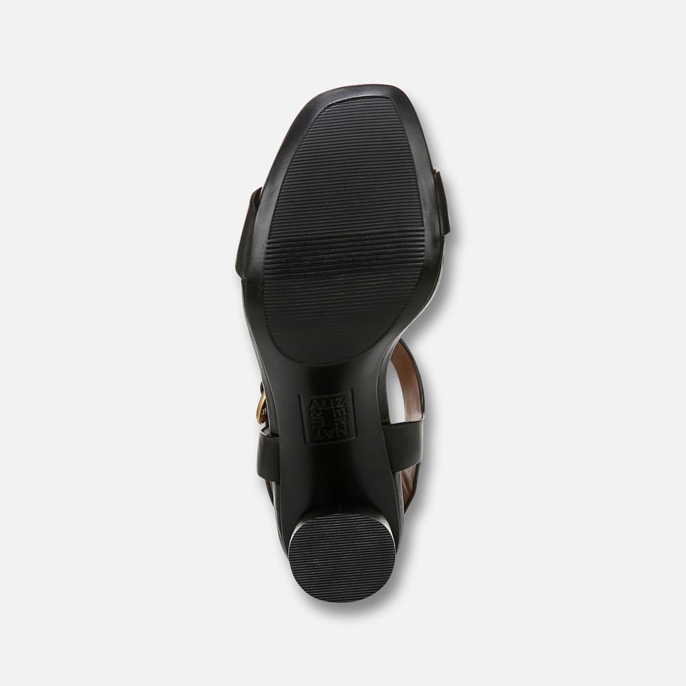 Naturalizer Jordis Dress Sandal - Black Leather