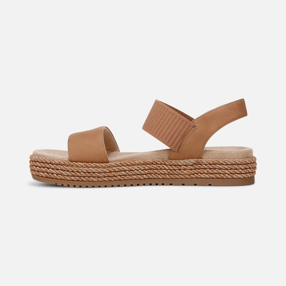 Naturalizer SOUL Diana Strappy Sandal - Cookie Dough Faux Leather