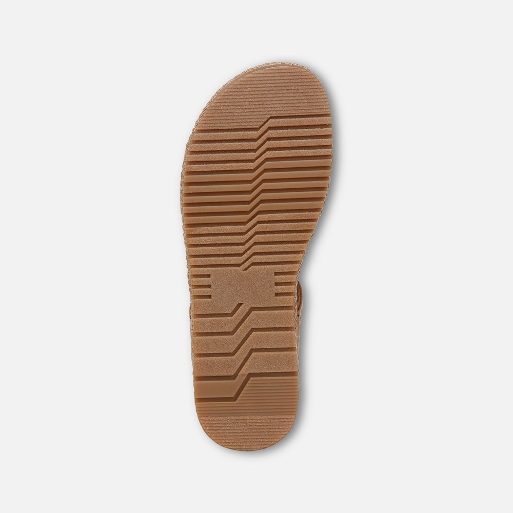 Naturalizer SOUL Diana Strappy Sandal - Cookie Dough Faux Leather