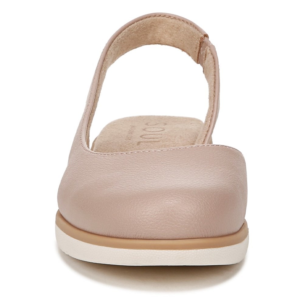 Naturalizer SOUL Idea d\'Orsay Flat - Blush Faux Leather