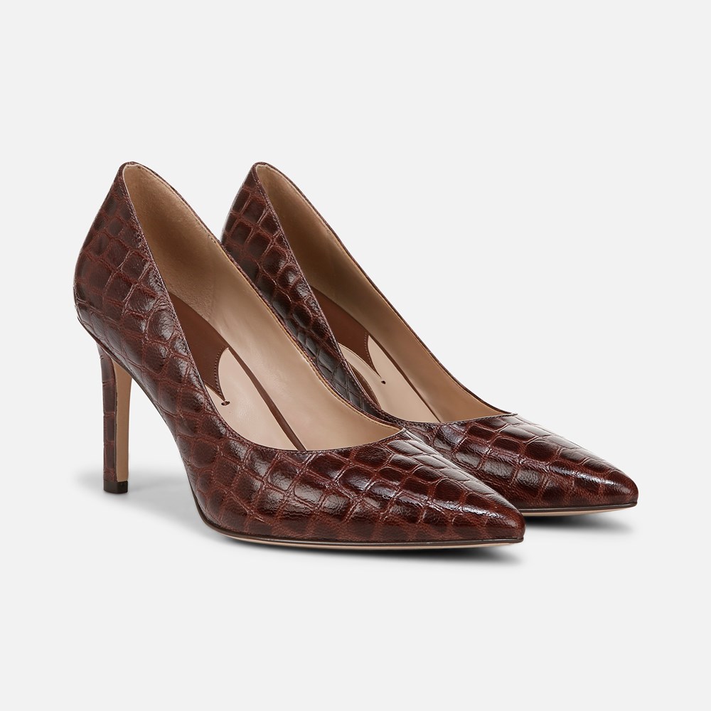 Naturalizer 27 EDIT Adele Pump - Cappuccino Brown Leather