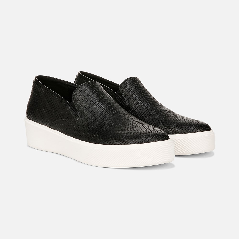 Naturalizer Marianne 3.0 Slip On Sneaker - Black Leather