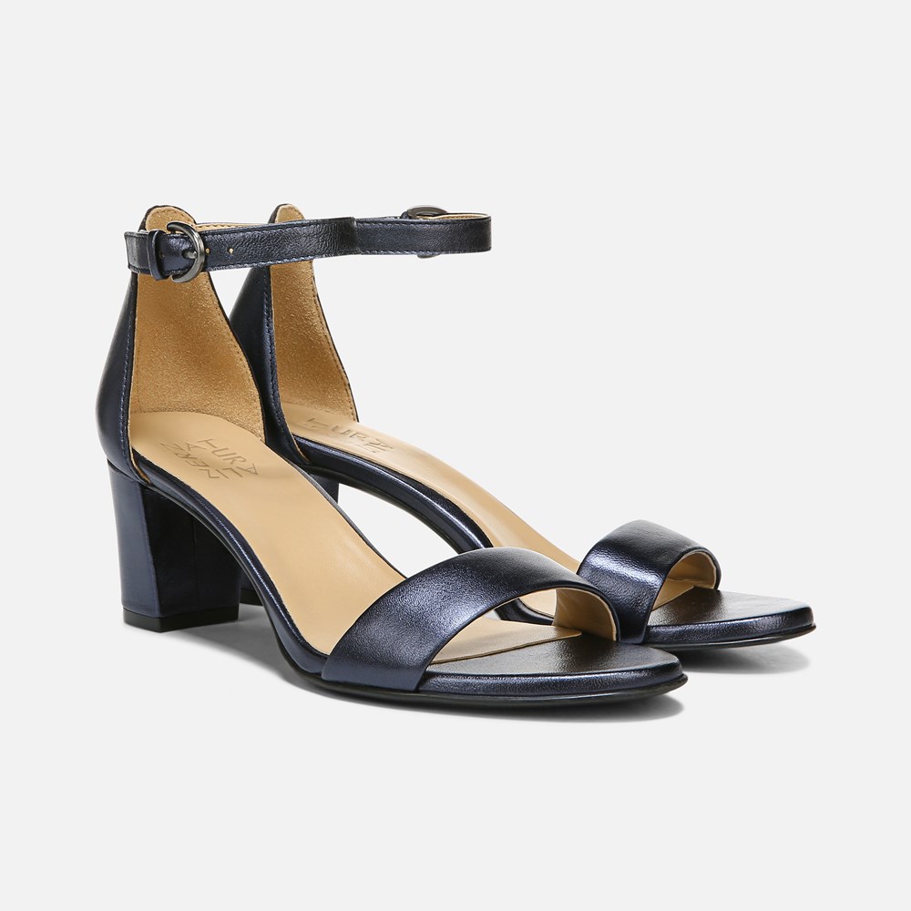 Naturalizer Vera Dress Sandal - French Navy Leather