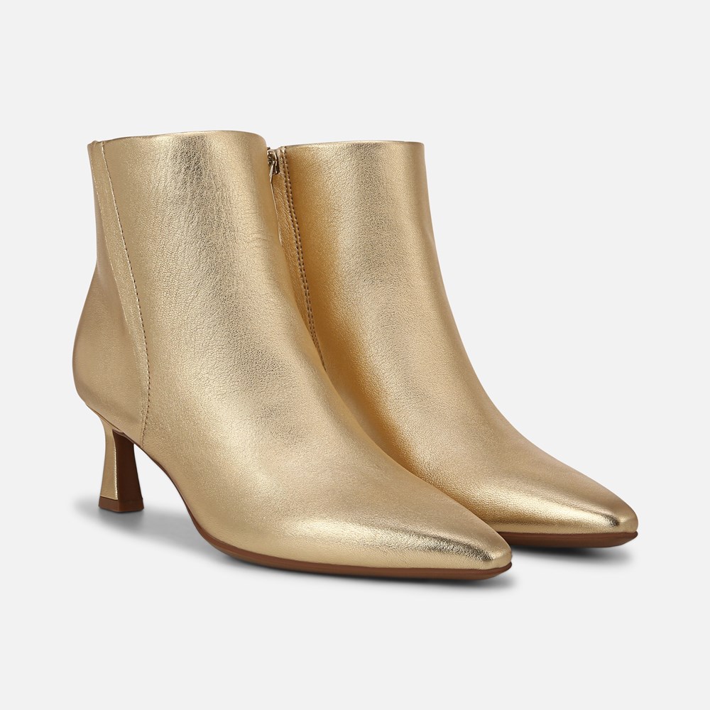 Naturalizer Deesha Bootie - Dark Gold Leather