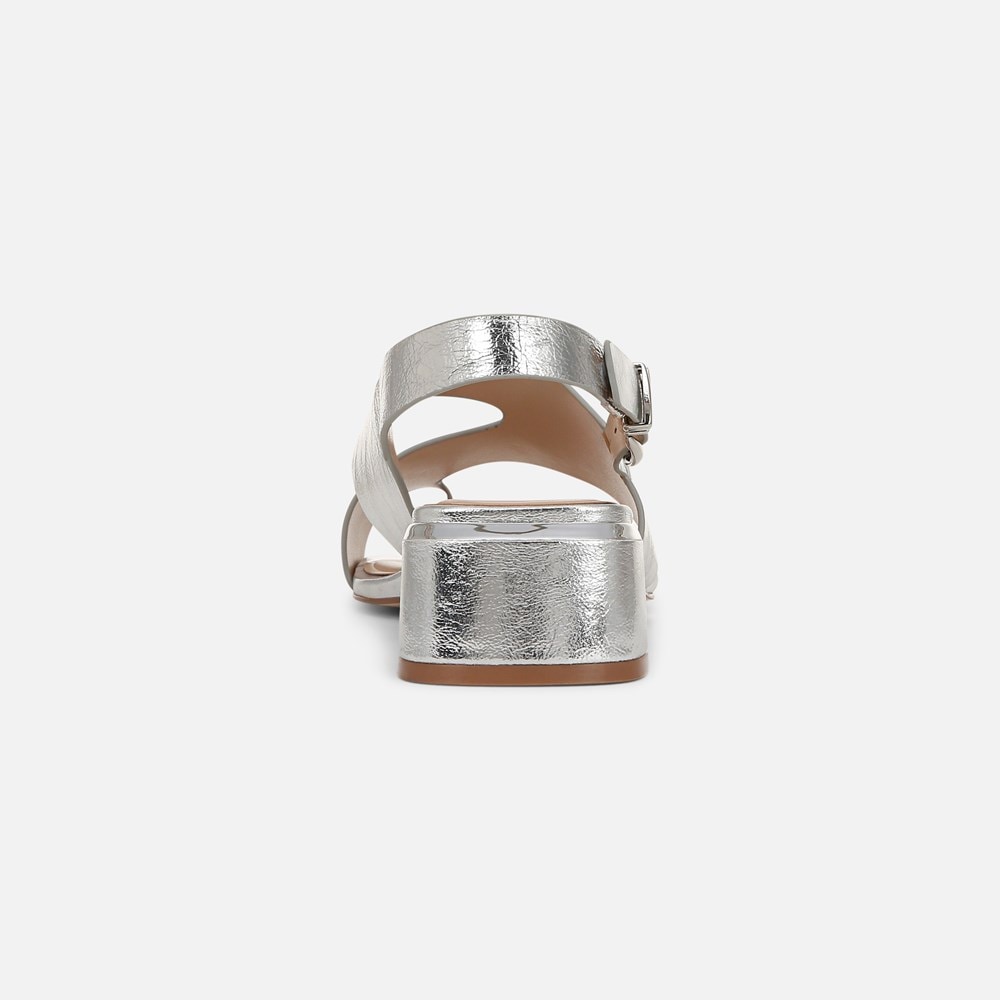 Naturalizer 27 EDIT Audra Dress Sandal - Silver Leather