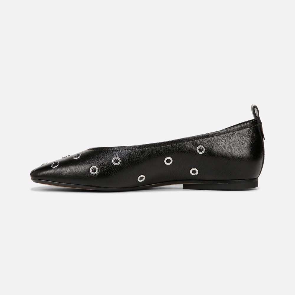 Naturalizer 27 Edit Carla Flat - Black Leather Stud