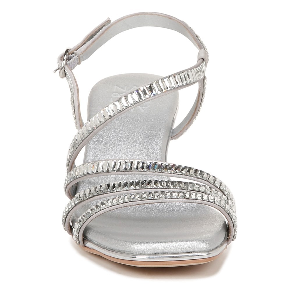 Naturalizer Galaxy 2 Strappy Sandal - Silver Fabric