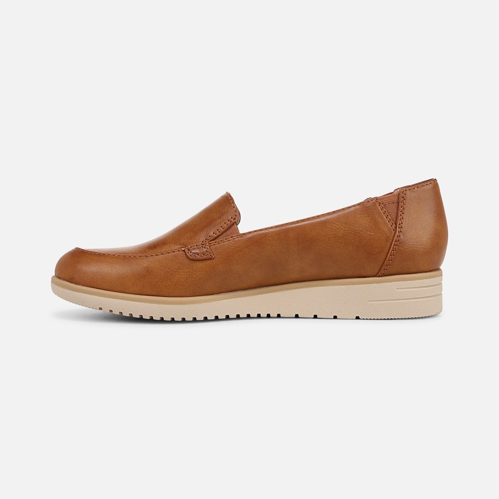 Naturalizer SOUL Idea Moc Loafer - Gingerbread Brown Faux Leather