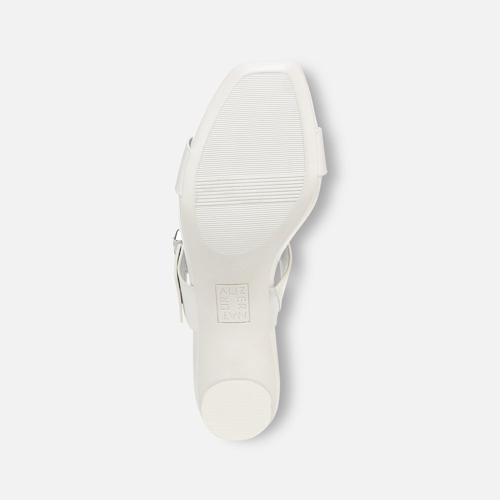 Naturalizer Ida 2 Dress Sandal - White Faux Leather