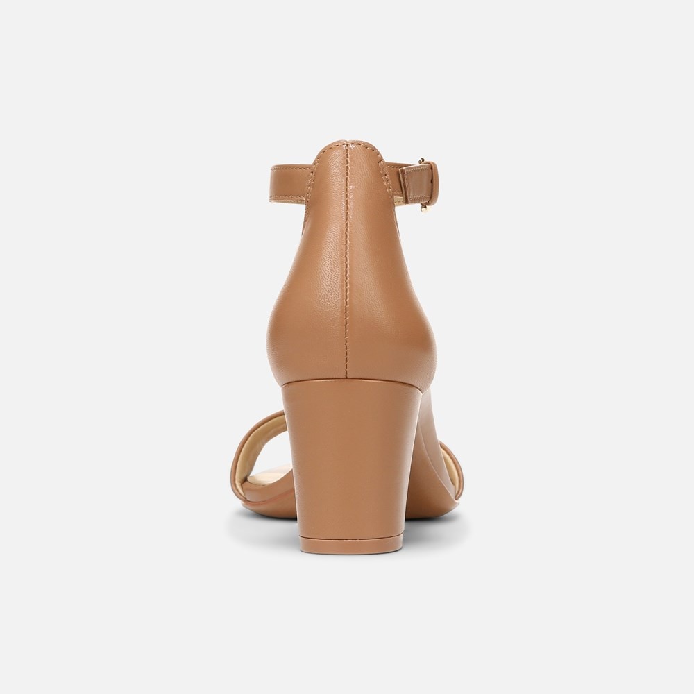 Naturalizer Vera Dress Sandal - Café Leather