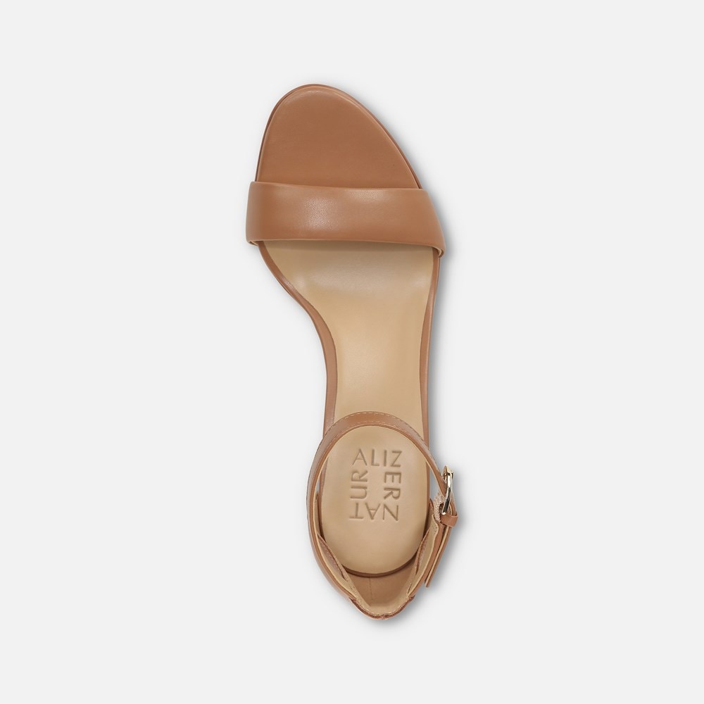 Naturalizer Vera Dress Sandal - Café Leather