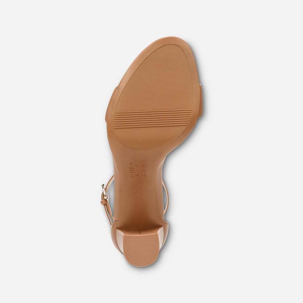 Naturalizer Vera Dress Sandal - Café Leather