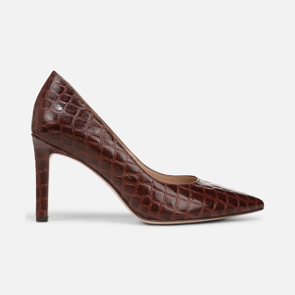 Naturalizer 27 EDIT Adele Pump - Cappuccino Brown Leather