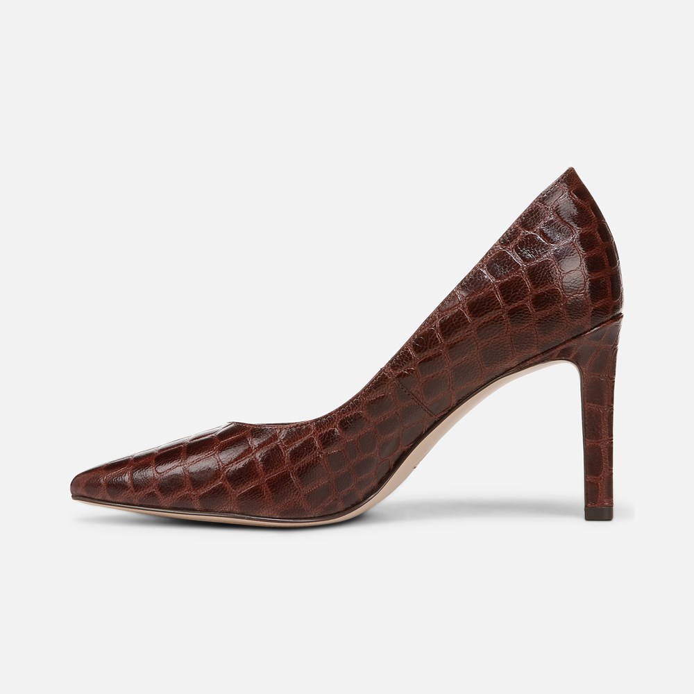 Naturalizer 27 EDIT Adele Pump - Cappuccino Brown Leather