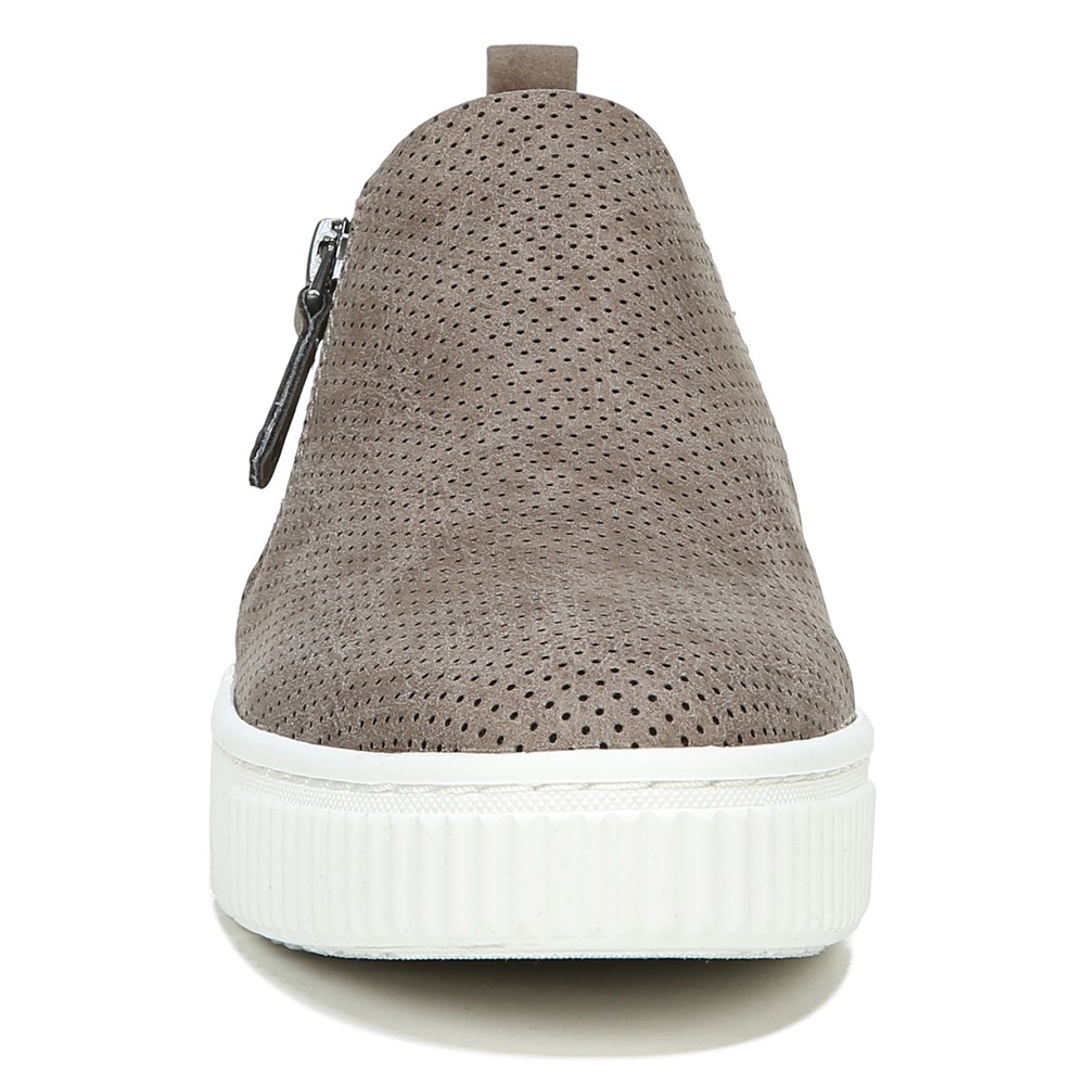 Naturalizer SOUL Turner Slip On Sneaker - Grey Synthetic