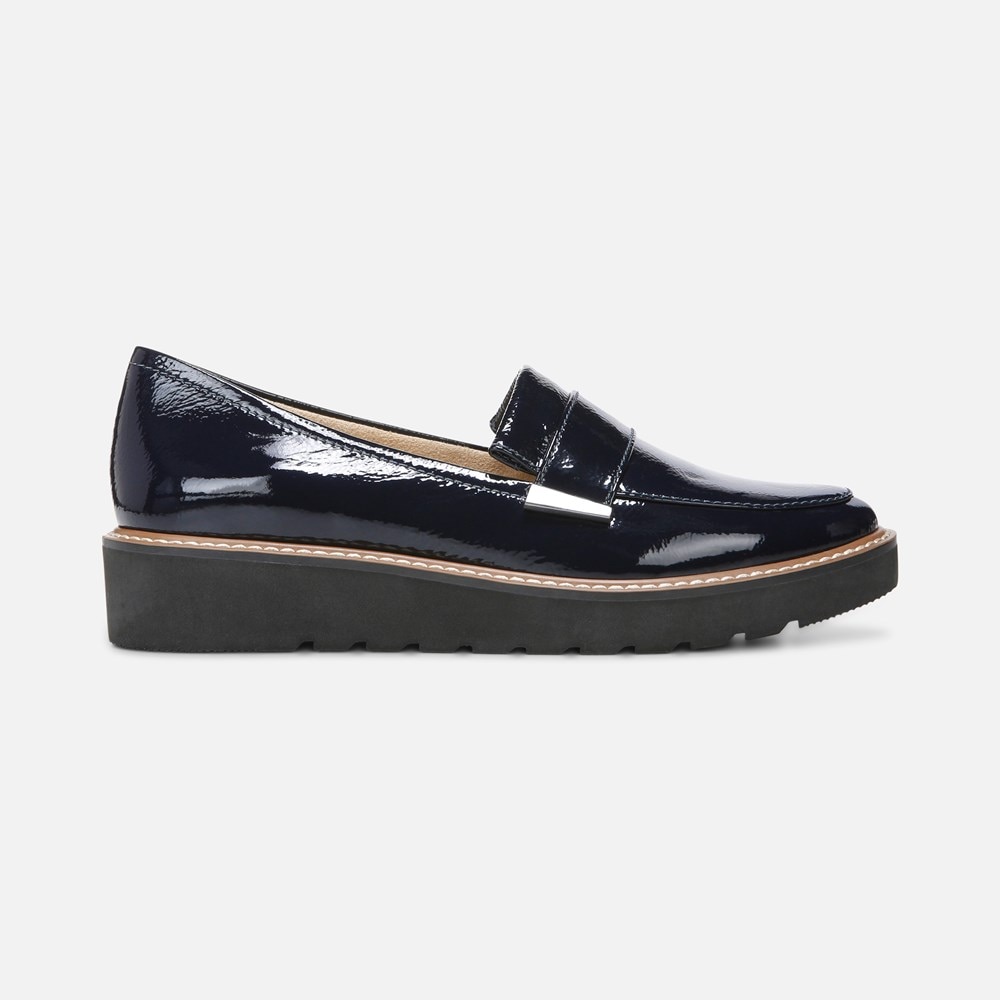 Naturalizer ADILINE LOAFER - French Navy Leather