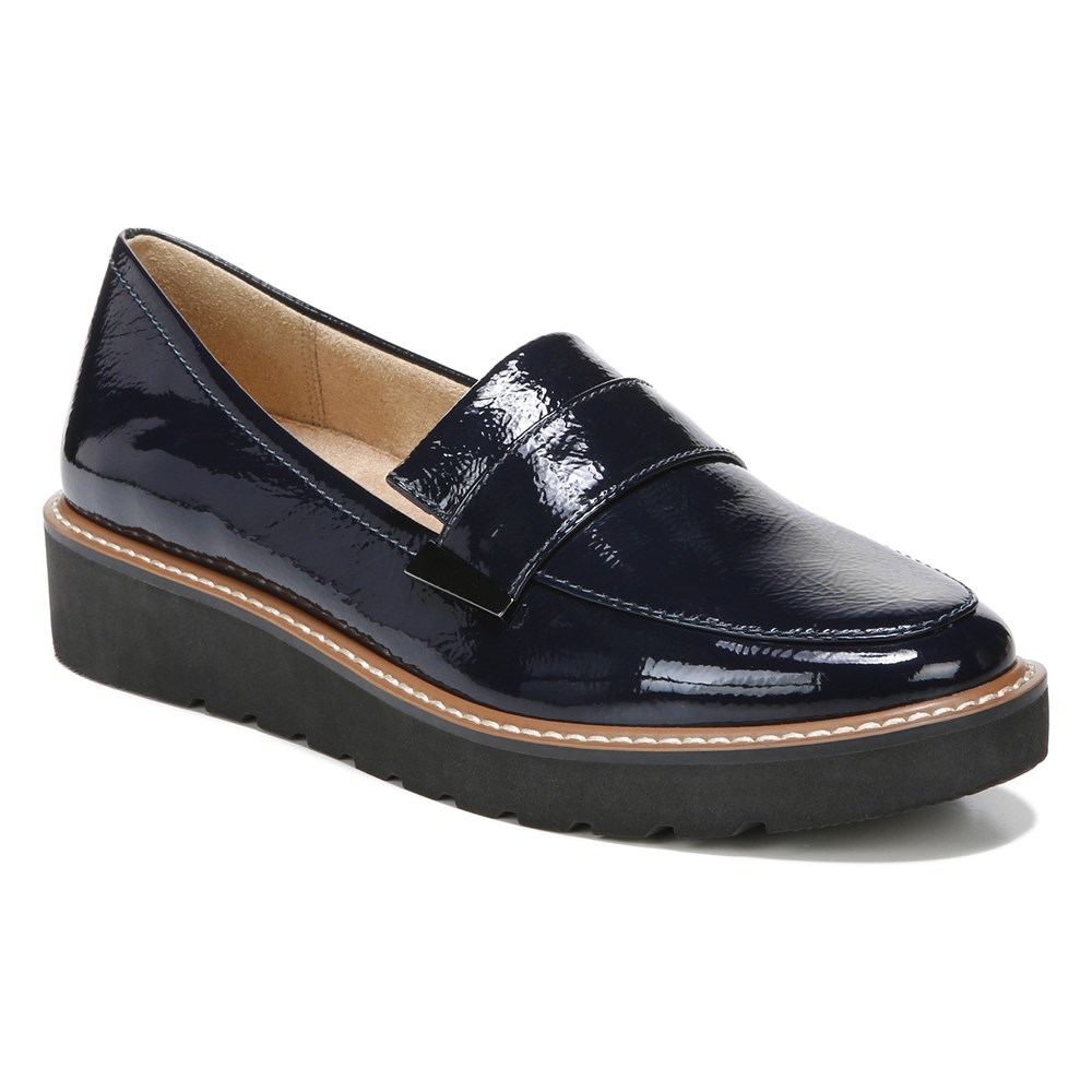 Naturalizer ADILINE LOAFER - French Navy Leather