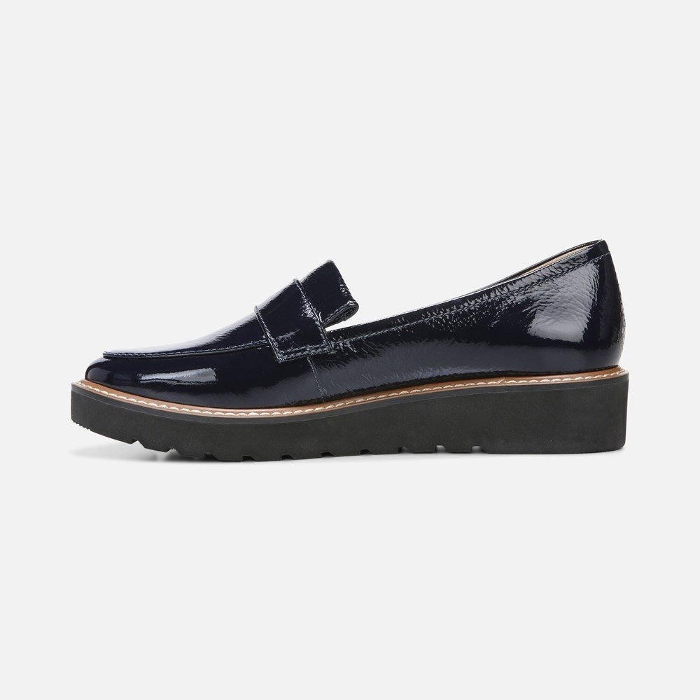 Naturalizer ADILINE LOAFER - French Navy Leather