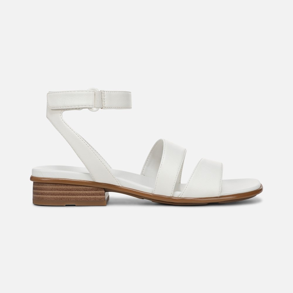 Naturalizer Effie Sandal - White Faux Leather