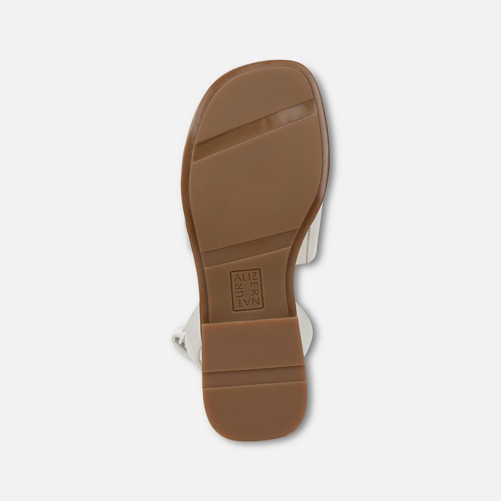 Naturalizer Effie Sandal - White Faux Leather