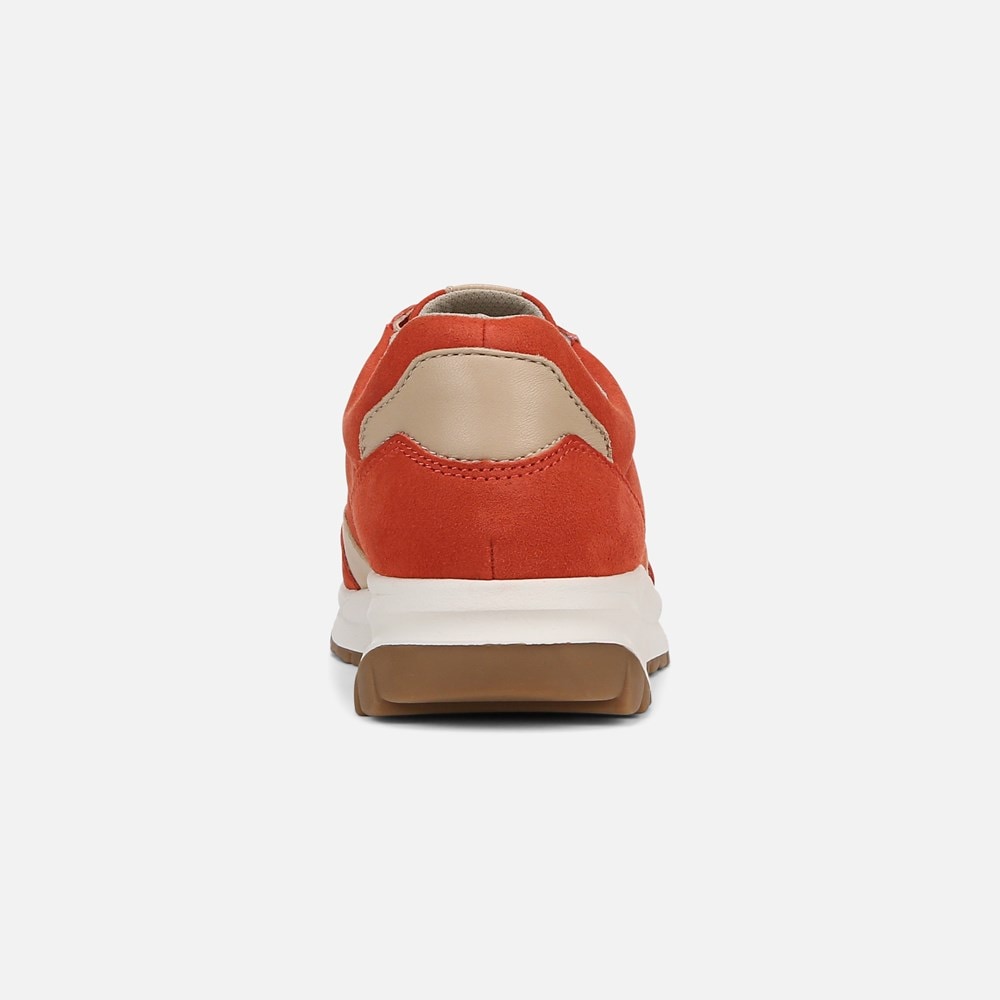 Naturalizer Shay Lace Up Sneaker - Pepper Red Leather