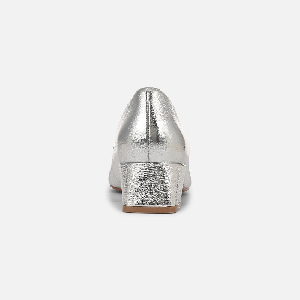 Naturalizer Jayla Pump - Silver Leather
