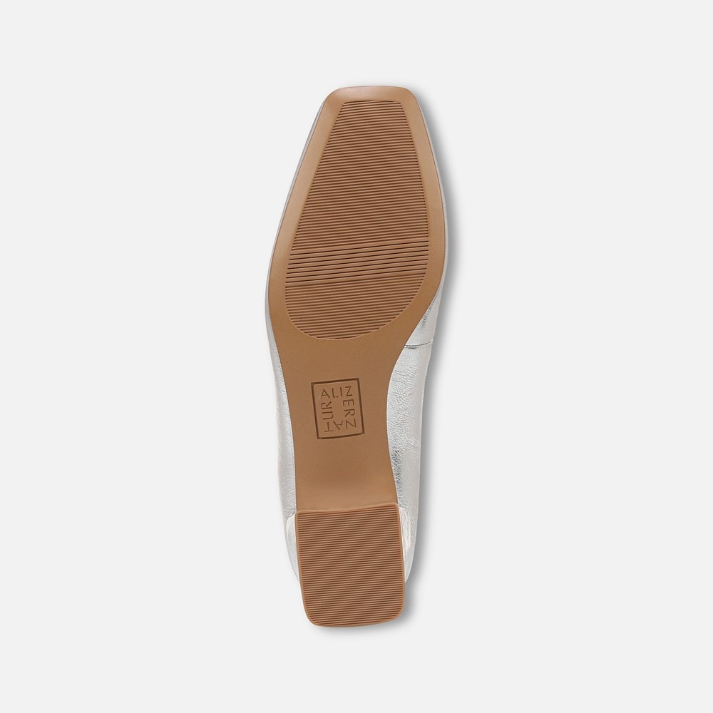 Naturalizer Jayla Pump - Silver Leather