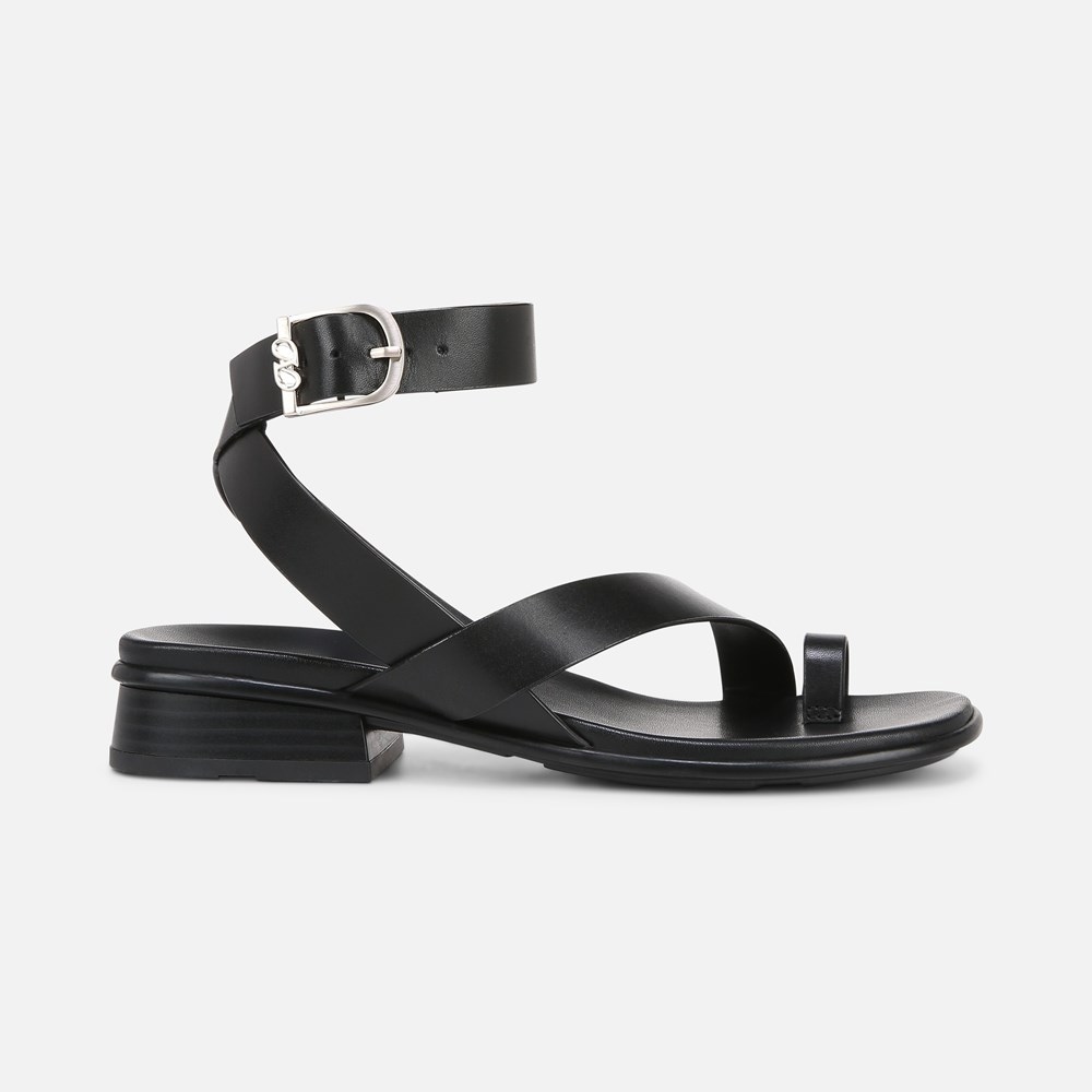 Naturalizer Birch Sandal - Black Leather
