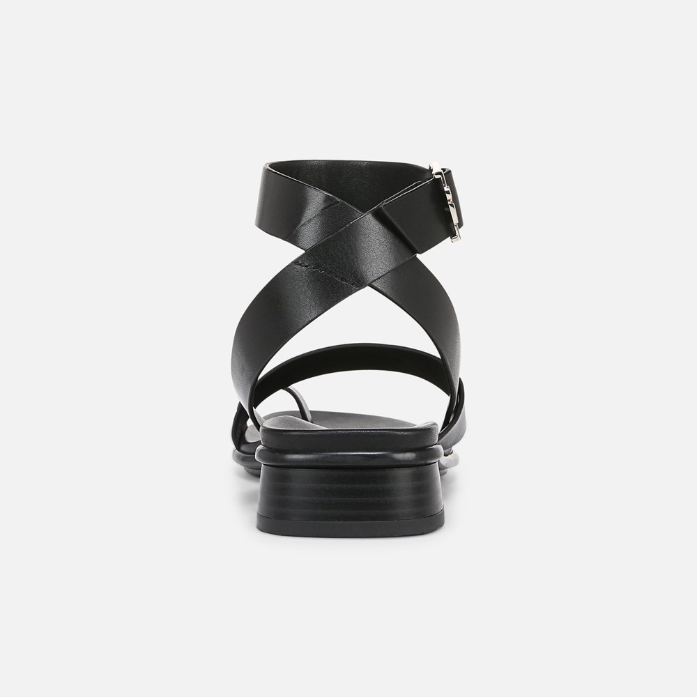 Naturalizer Birch Sandal - Black Leather