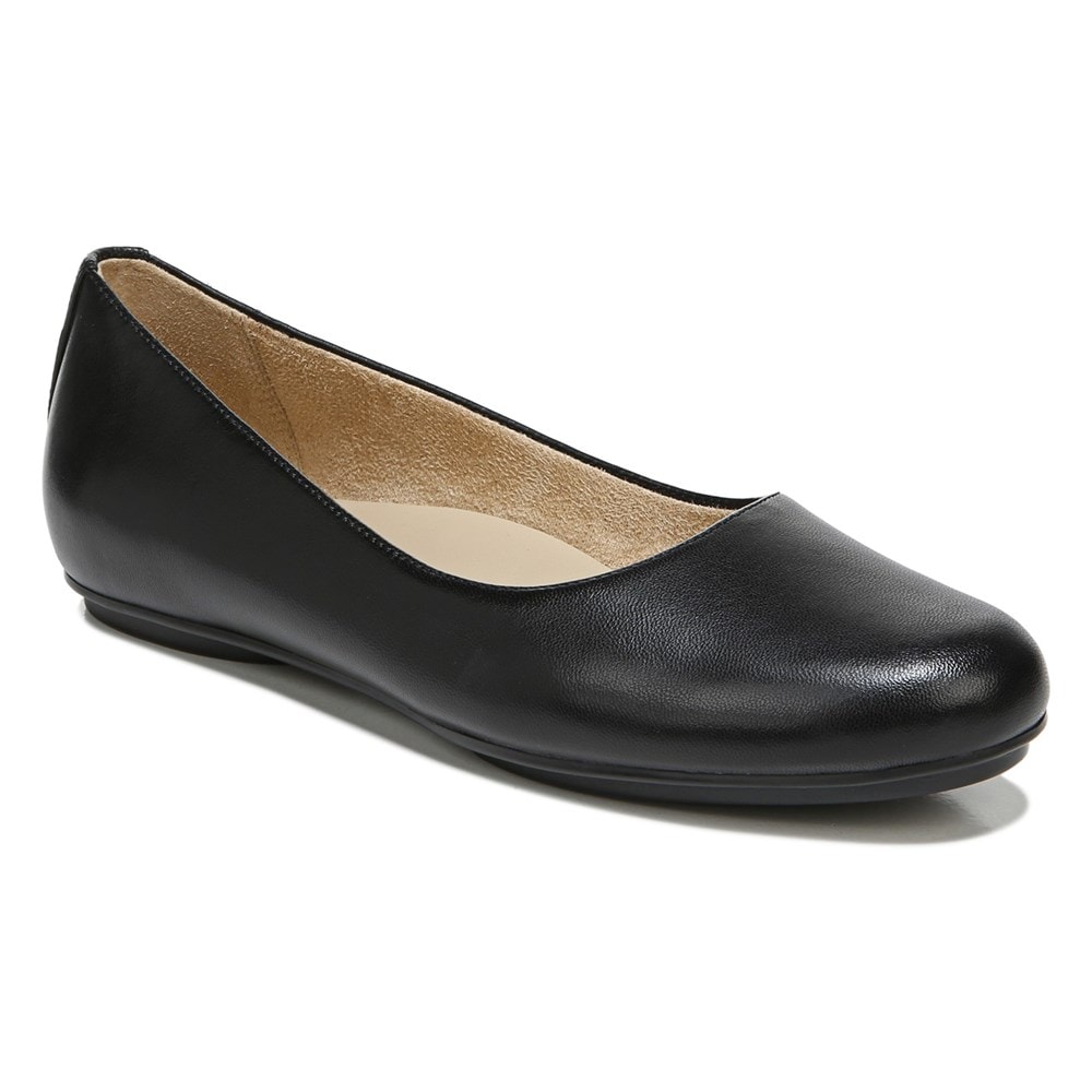 Naturalizer Maxwell Ballet Flat - Black Leather