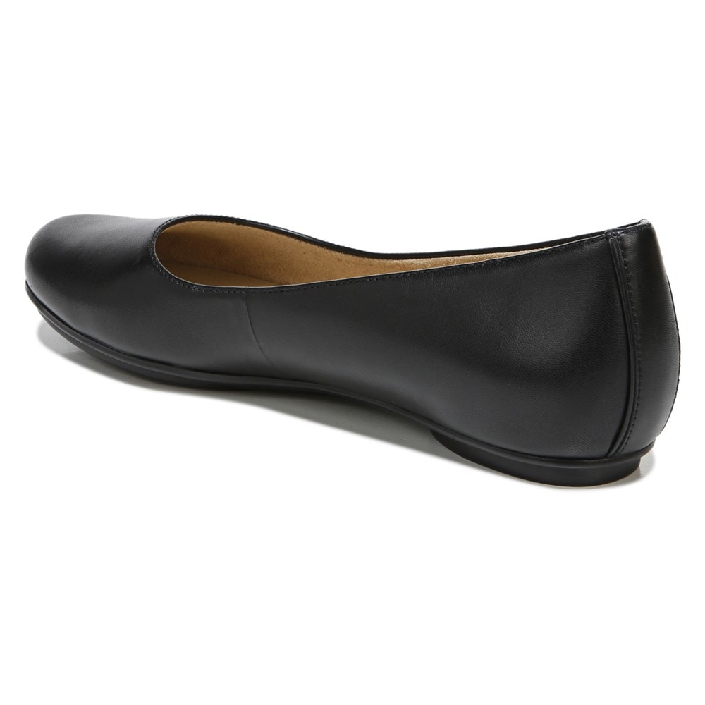 Naturalizer Maxwell Ballet Flat - Black Leather