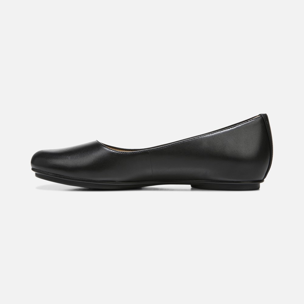 Naturalizer Maxwell Ballet Flat - Black Leather
