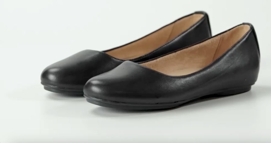 Naturalizer Maxwell Ballet Flat - Black Leather