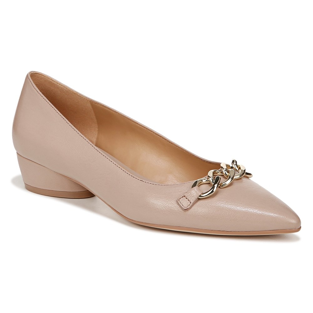 Naturalizer Becca Flat - Warm Fawn Tan Leather