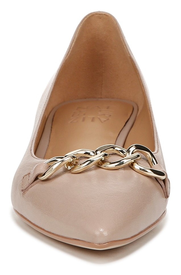 Naturalizer Becca Flat - Warm Fawn Tan Leather