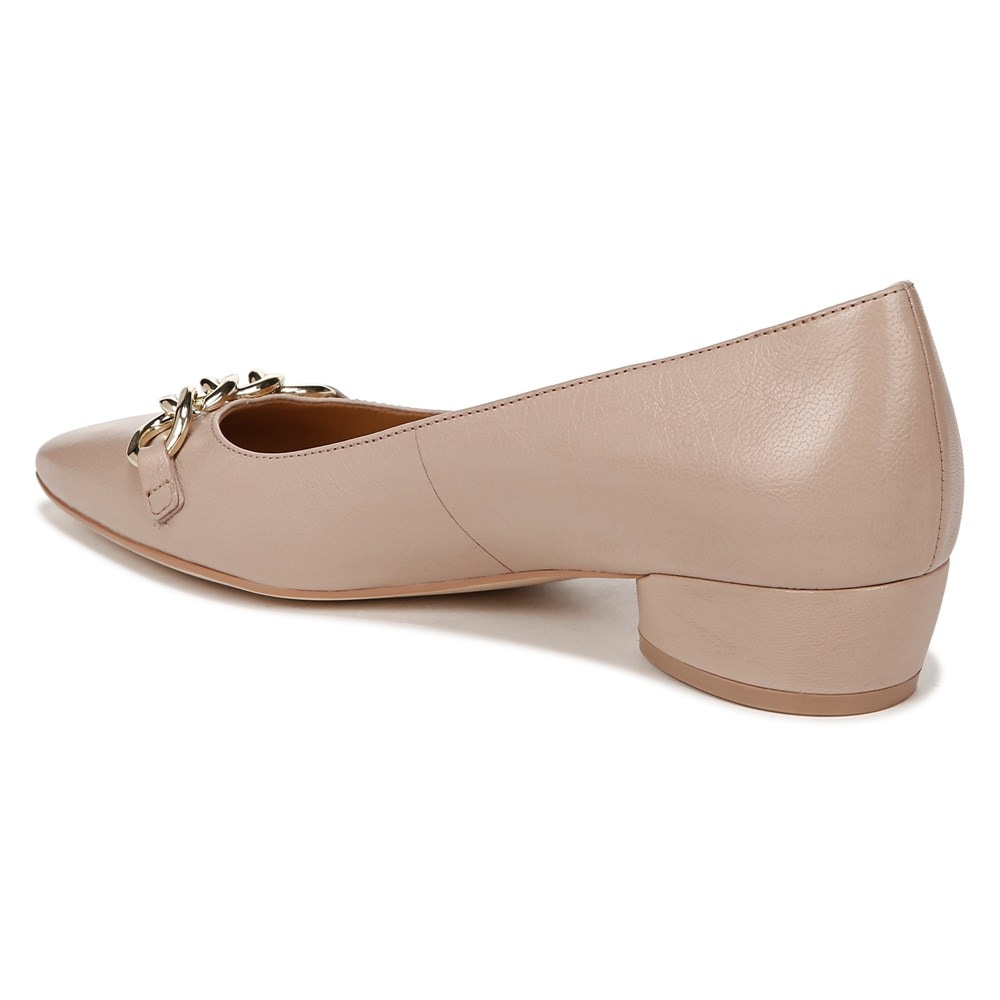 Naturalizer Becca Flat - Warm Fawn Tan Leather