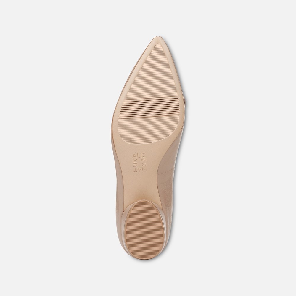 Naturalizer Becca Flat - Warm Fawn Tan Leather
