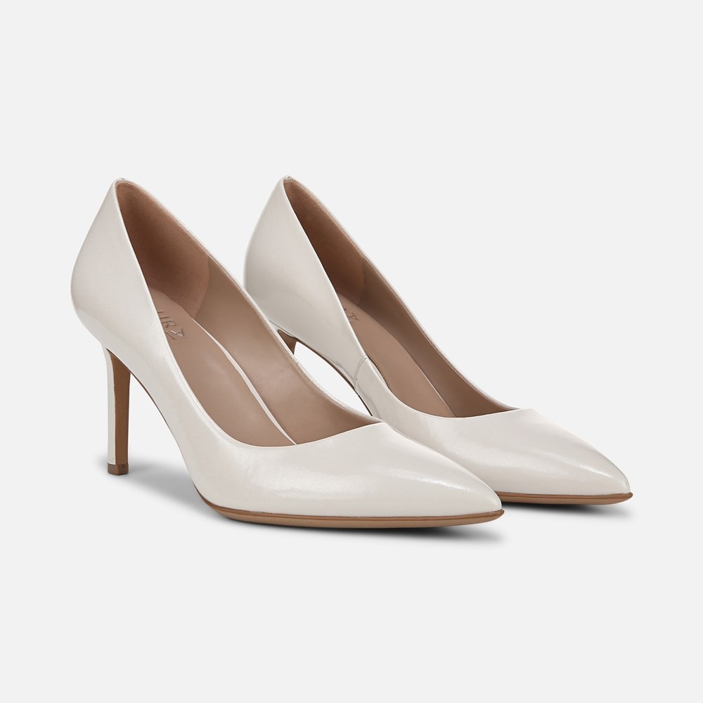 Naturalizer Anna Pump - Warm White Leather