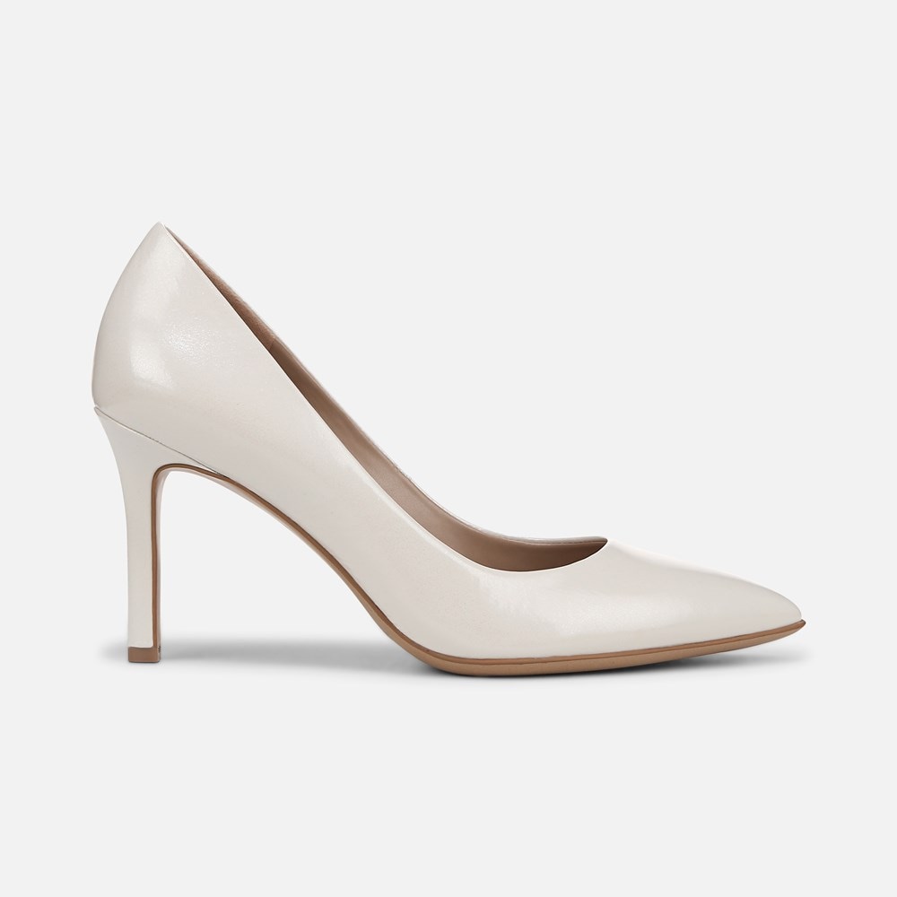Naturalizer Anna Pump - Warm White Leather