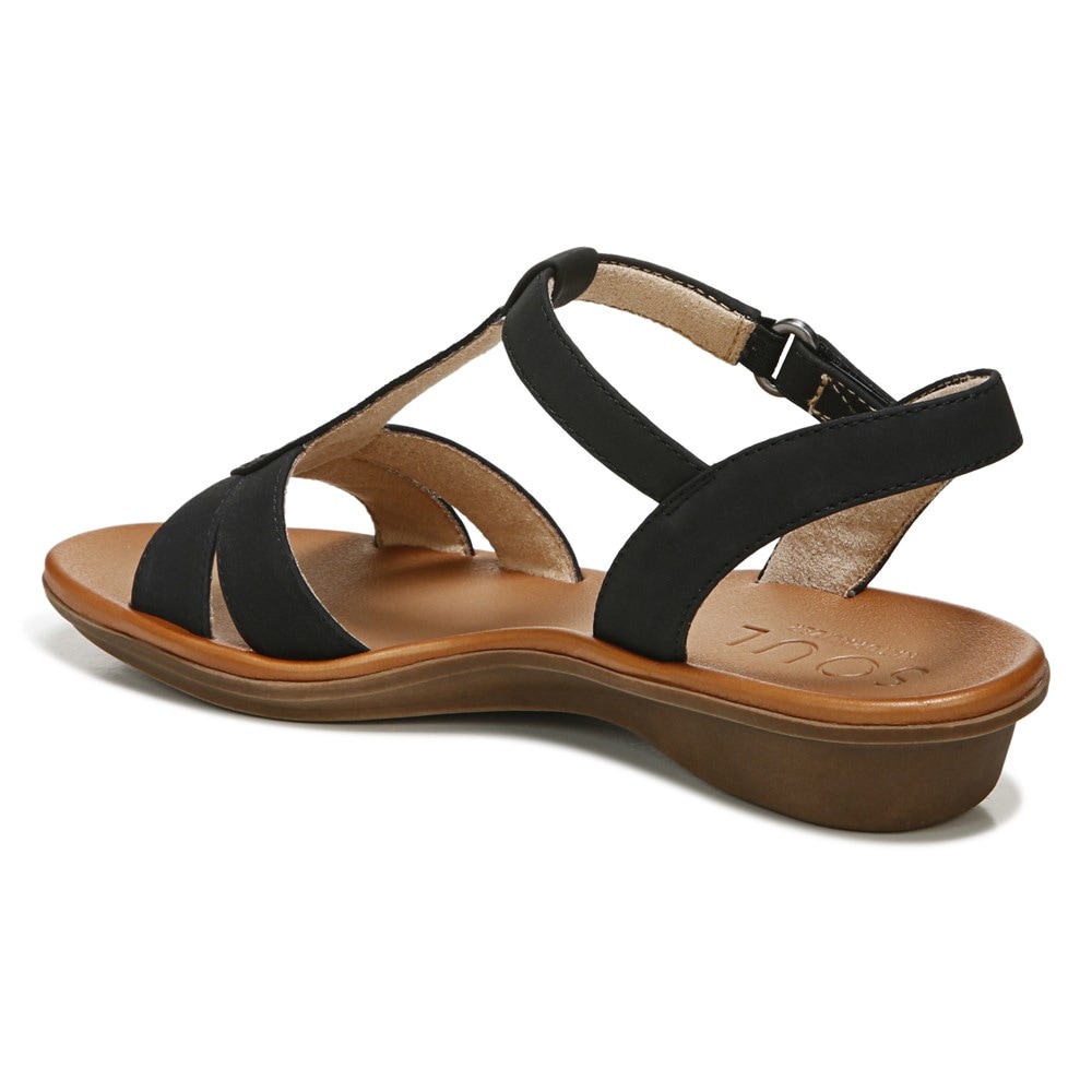 Naturalizer Soul Summer Sandal - Black Synthetic