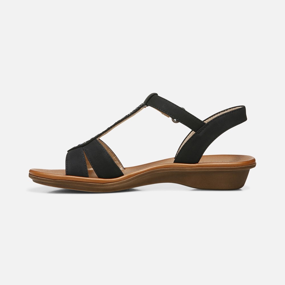 Naturalizer Soul Summer Sandal - Black Synthetic