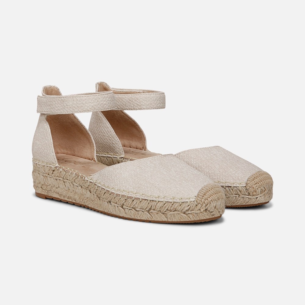 Naturalizer SOUL Wren Espadrille - Light Sand Fabric