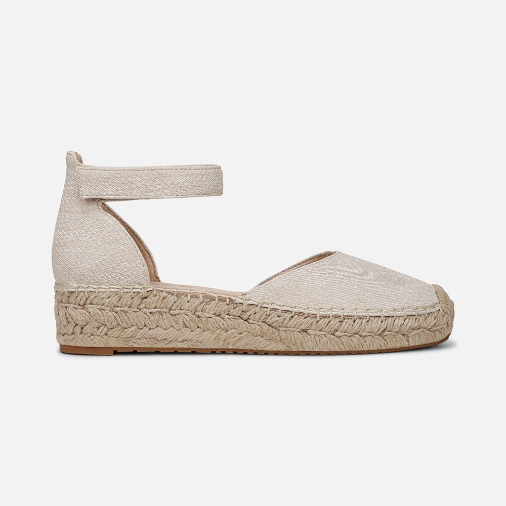 Naturalizer SOUL Wren Espadrille - Light Sand Fabric