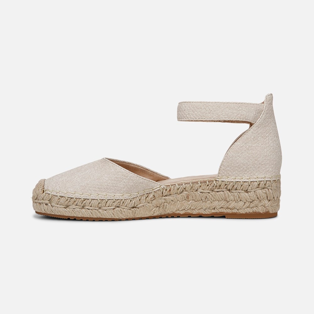 Naturalizer SOUL Wren Espadrille - Light Sand Fabric