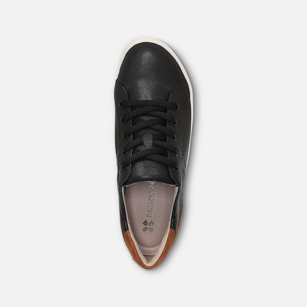 Naturalizer Morrison Sneaker - Black Leather